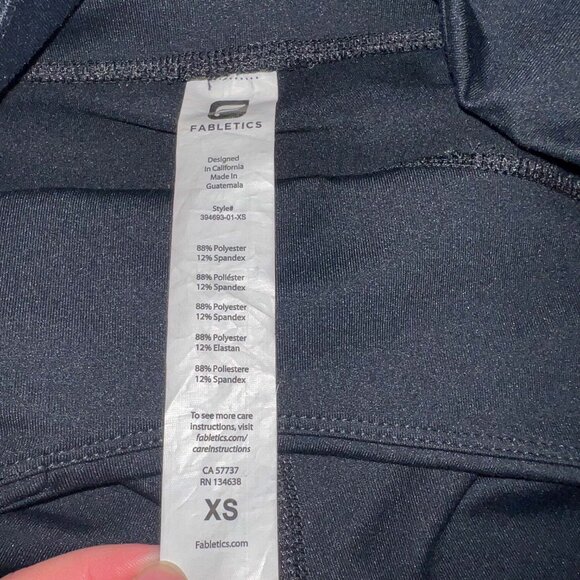 Fabletics Salar Capri Black Size XS - Picture 3 of 6